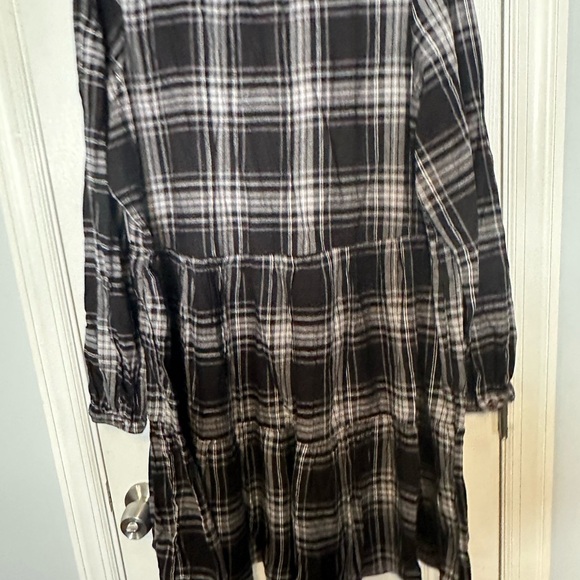Black flannel style dress xxl nwt - Picture 4 of 8